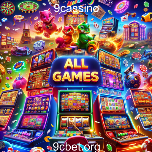 Descubra a Categoria 'Todos os Jogos' no 9cassino